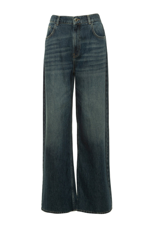 Calças de Ganga Lexa de Perna Larga BSB