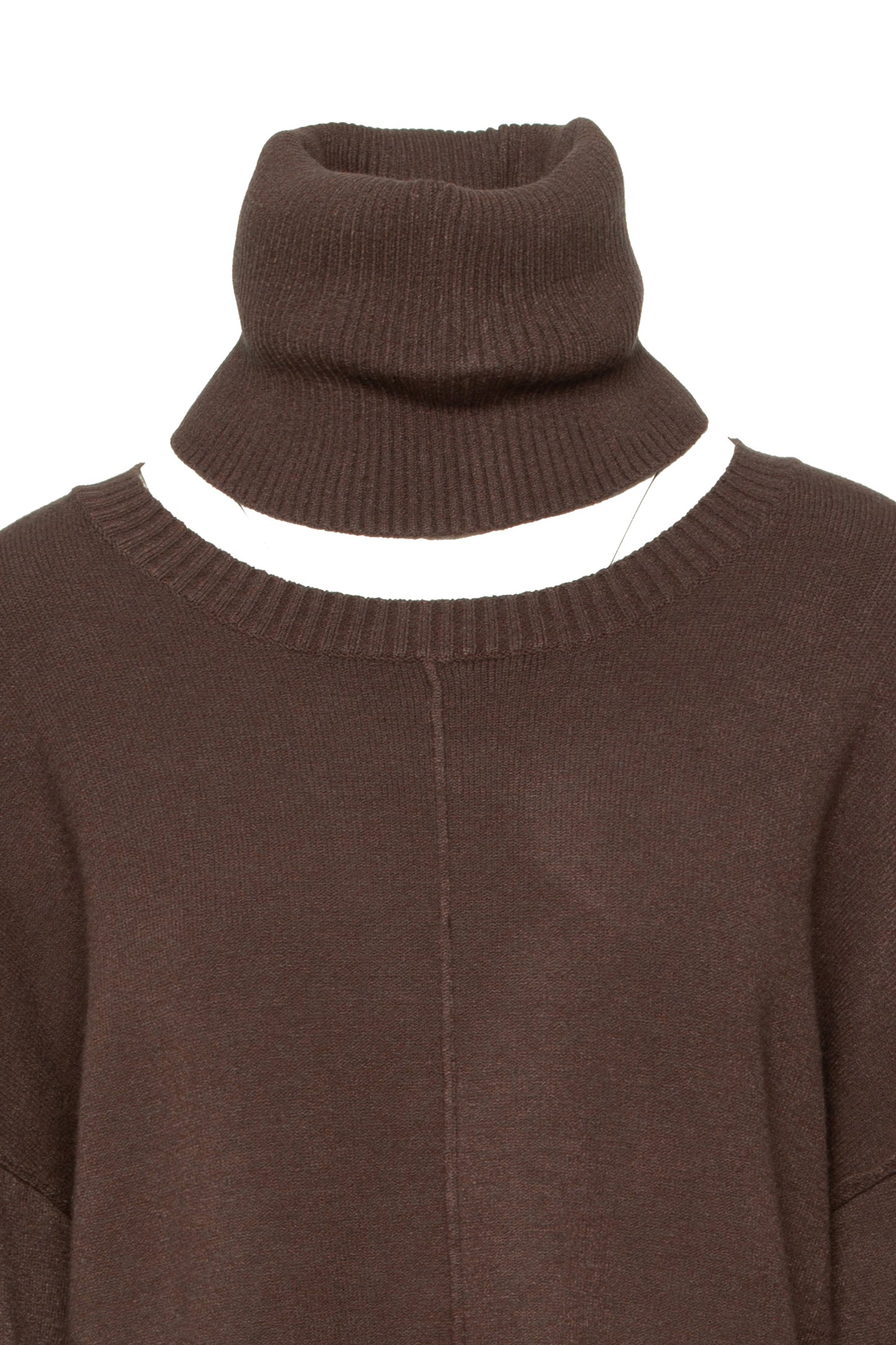 Camisola com Gola Alta Removível BSB