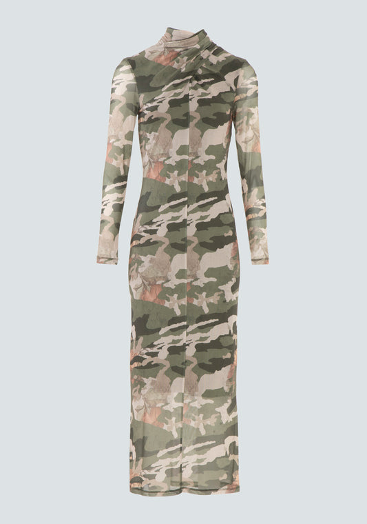 Vestido Comprido e Justo Fracomina