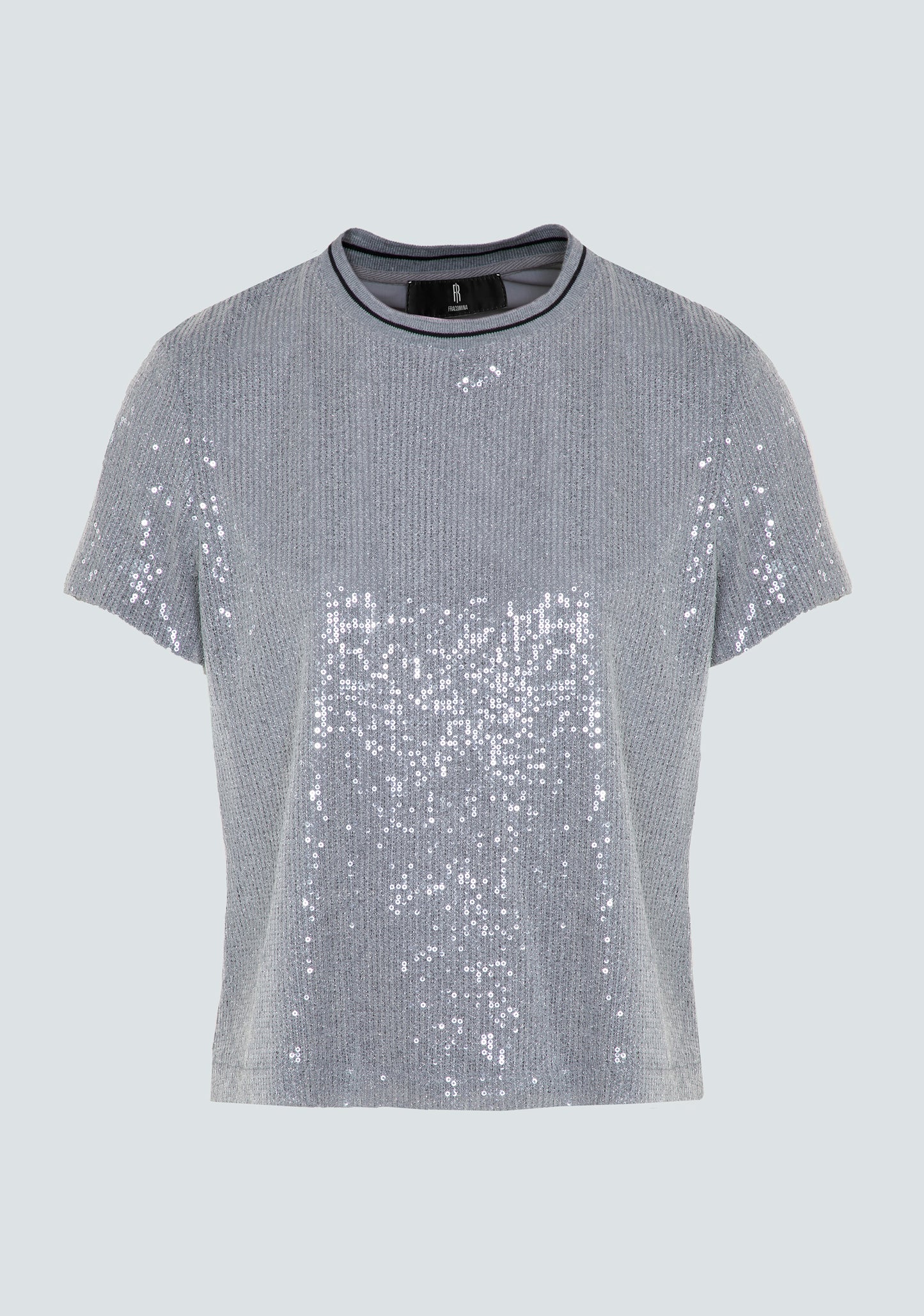 Blusa Regular com Brilhos Fracomina