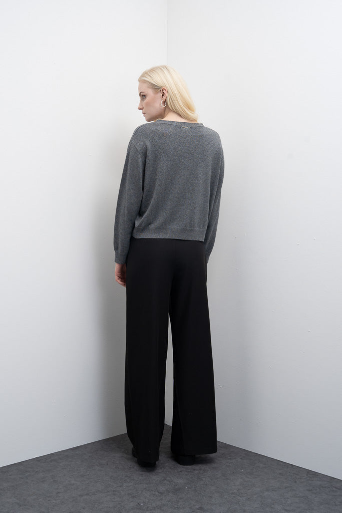 Cardigan de Malha com Botões Metálicos Goa Goa