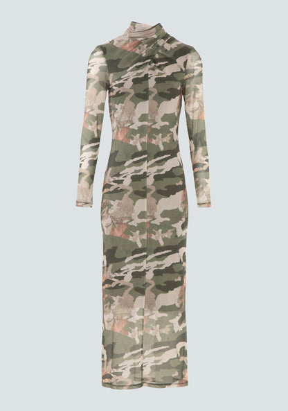 Vestido Comprido e Justo Fracomina