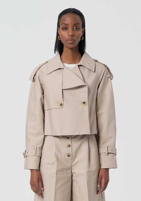 Short Trench Jacket