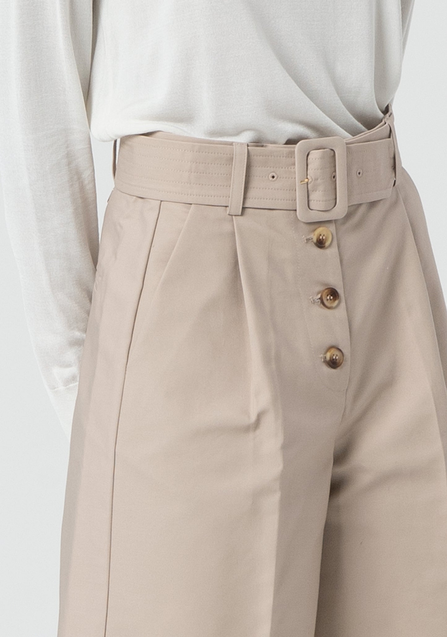 Flare Bermuda Shorts