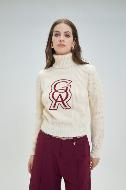 Camisola em Malha Logo Goa Goa